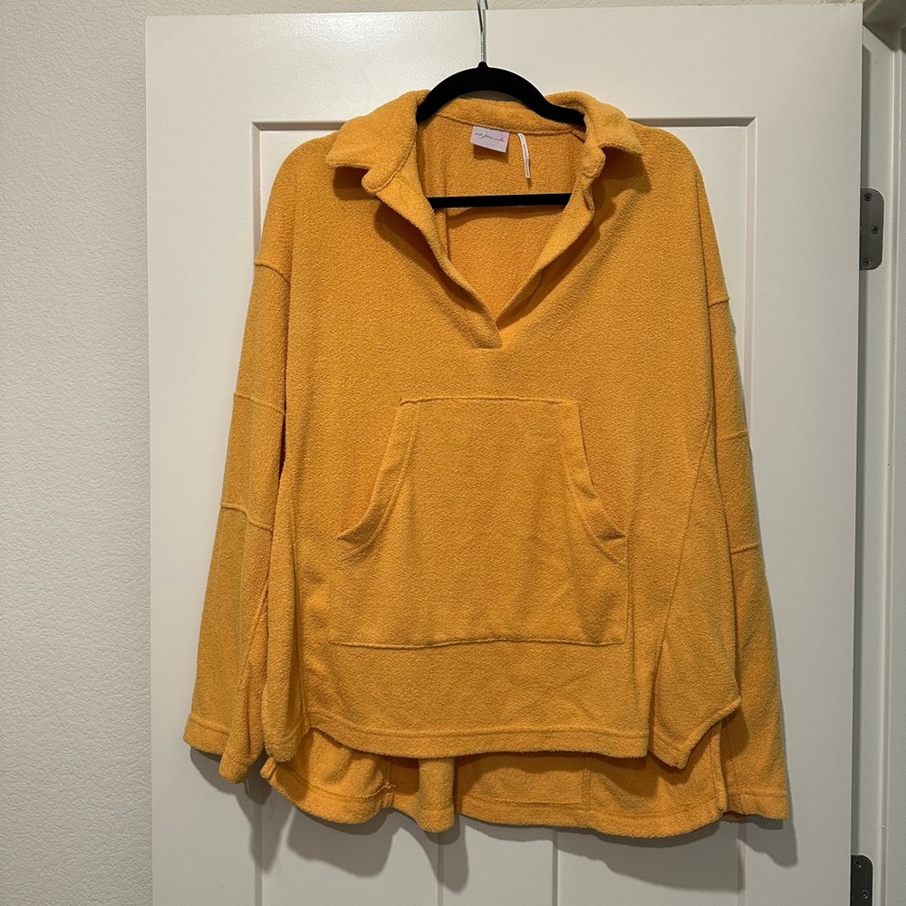 Urban outfitters papaya terry pullover